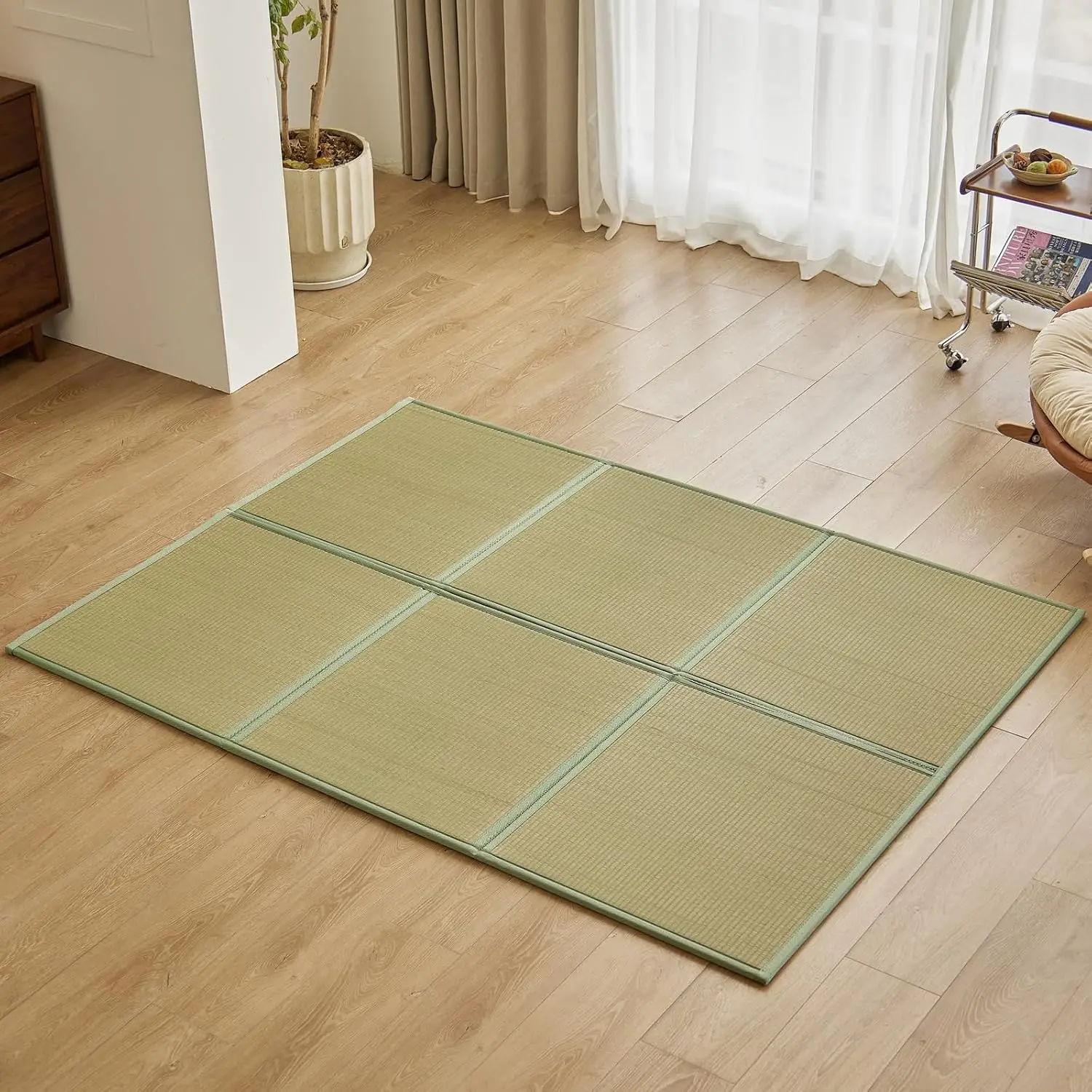Natural Rush Grass Floor Tatam - đánh giá và giá Tatami Mat Rush