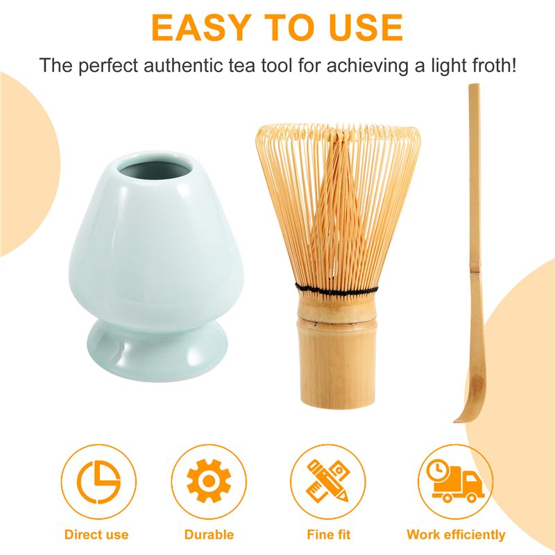 A34R Matcha Whisk Set Bamboo M - đánh giá và giá Bamboo Whisk Chasen