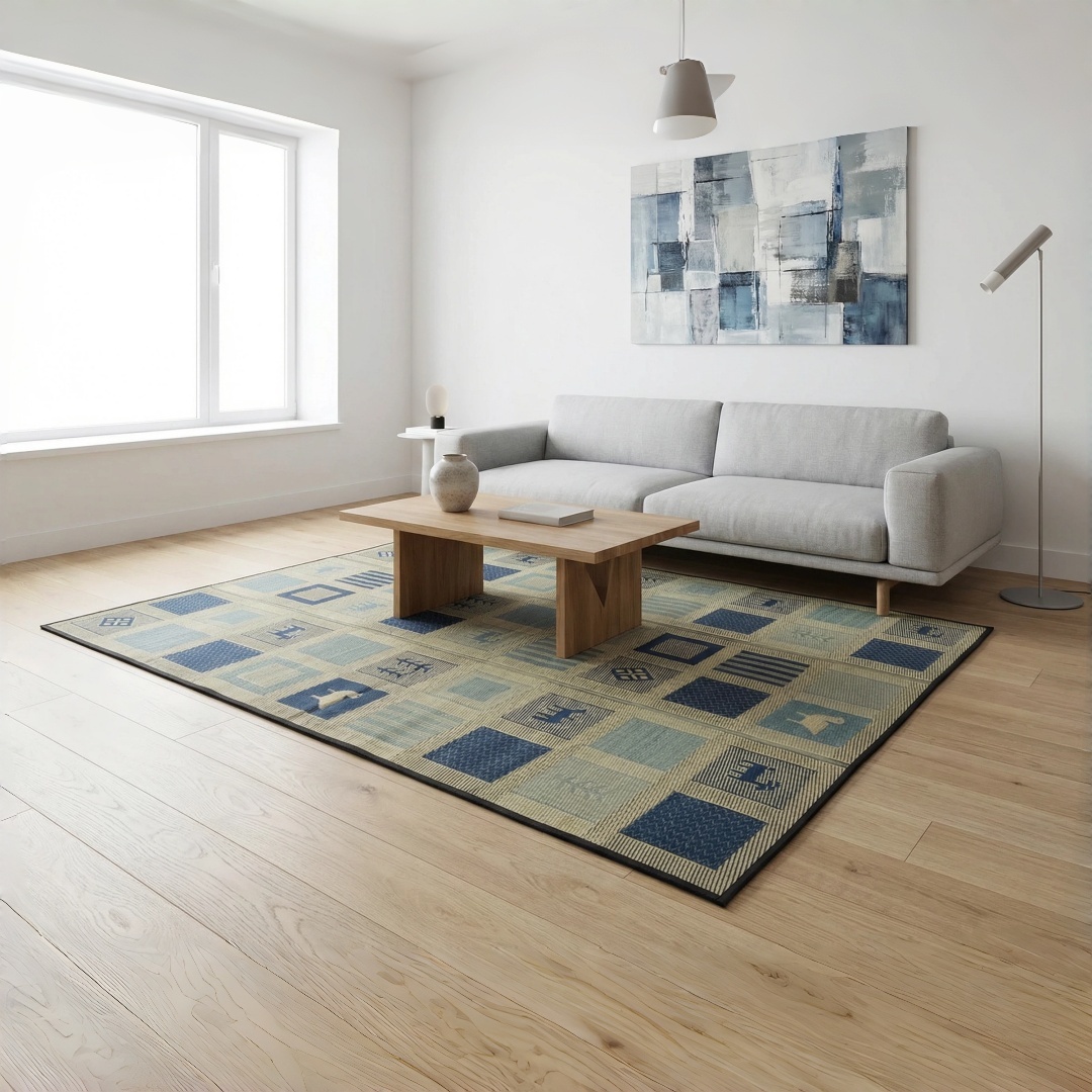 Yoga, Japanese Style Rectangle - đánh giá và giá Tatami Mat Rush