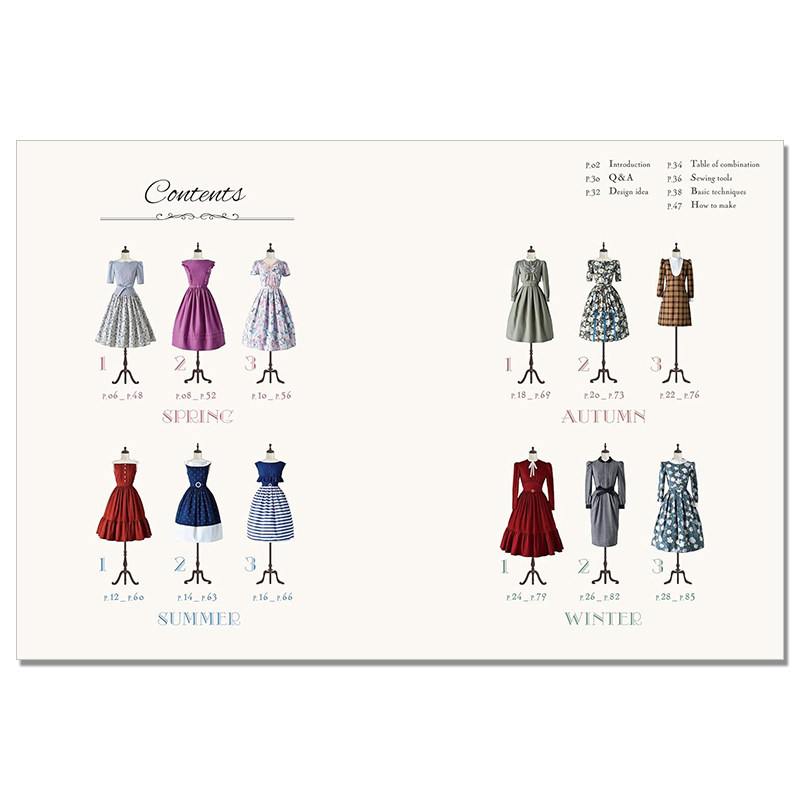 Retro Girly Dress Sewing Book  - đánh giá và giá Japanese Lifestyle Books