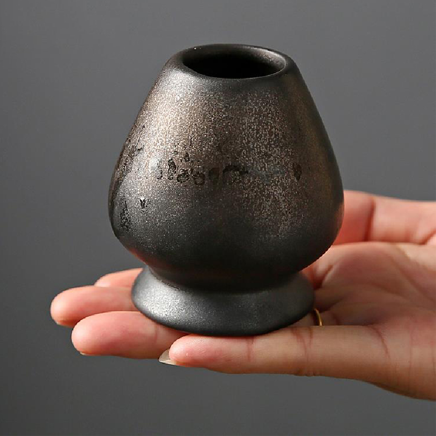 Japanese Coarse pottery Matcha - đánh giá và giá Bamboo Whisk Chasen