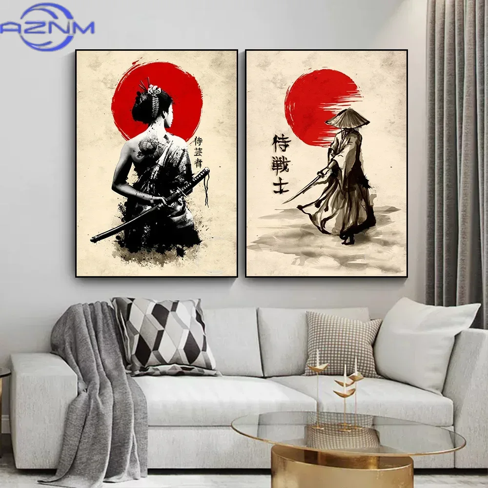 AZNM Canvas Painting Japanese  - đánh giá và giá Japanese Living Lifestyle
