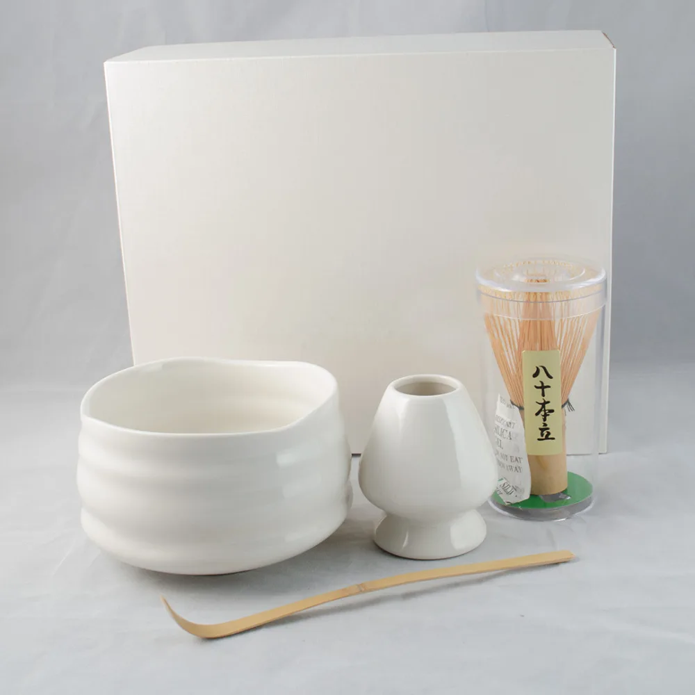 Super 4in1 White Giftset of Ma - đánh giá và giá Bamboo Whisk Chasen
